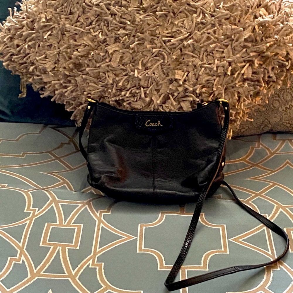 Black Crossbody Coach Purse